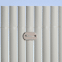 Bevestigingsset tuinscherm PVC grijs